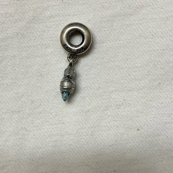 Retired Pandora Seahorse Charm - Picture 2 of 4